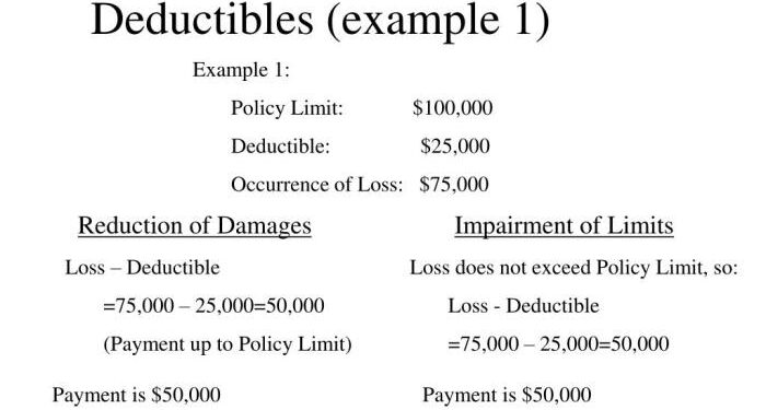 What Are Insurance Premiums, Insurance Deductibles and Policy Limits ...